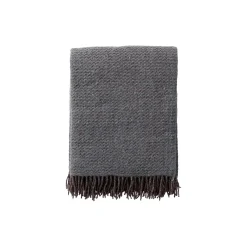 Klippan Yllefabrik Plaider-Wave uld plaid, dusty green