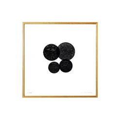 MOTARASU Plakater & Rammer * WOOD WORKS 4 black print